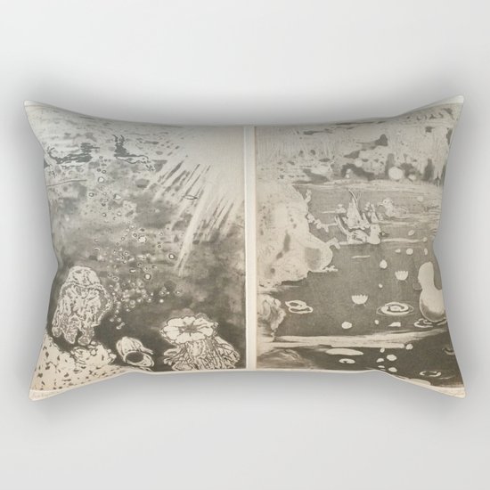 Under The Sea. Some things are better down where it's wetter take it from me Rectangular Pillow
