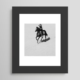 Lonely Cowboy Framed Art Print