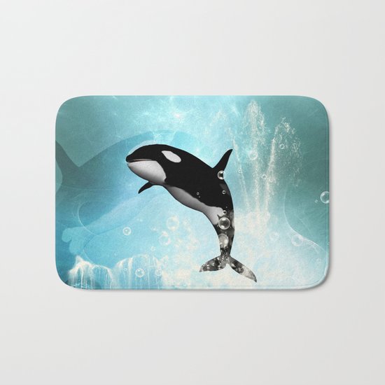 The orca Bath Mat