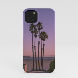 Purple Palms iPhone Case