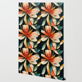 Ornate Flowers 06 Wallpaper