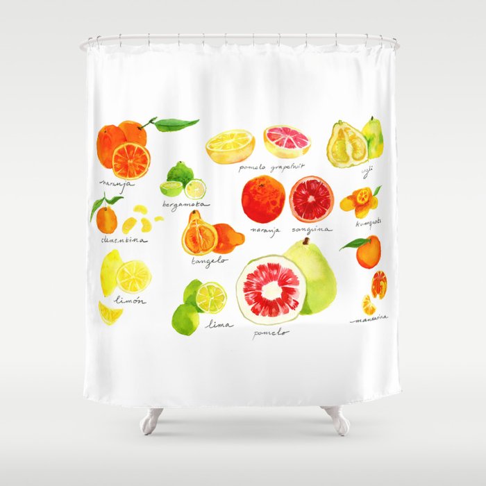 Citrus Shower Curtain