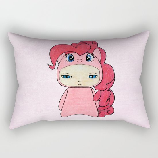 A Boy - Pinkie Pie Rectangular Pillow