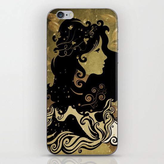 spring rain - by Viviana Gonzalez iPhone Skin