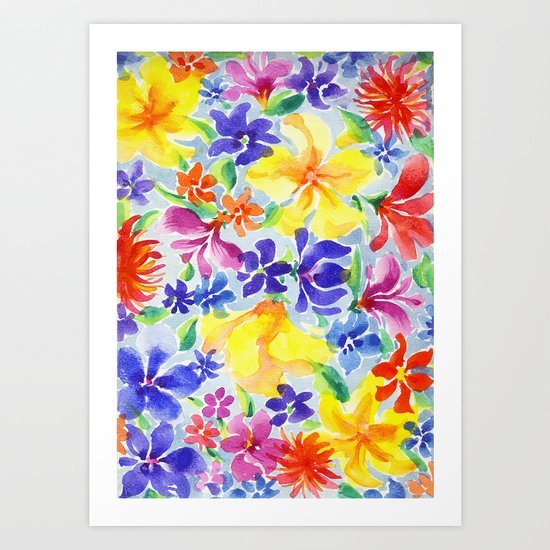 Flowers Art Print