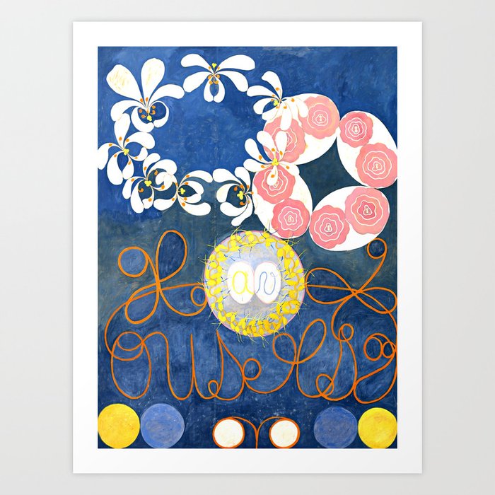 Hilma af Klint "The Ten Largest, No. 01, Childhood, Group IV" Art Print