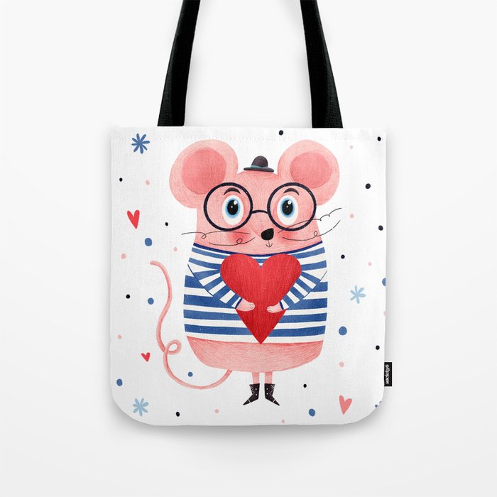 Love you Mouse Tote Bag