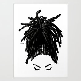 Locs Art Prints Society6