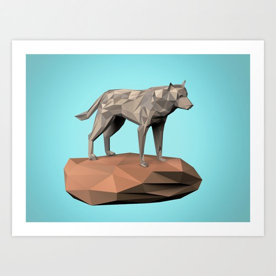 Wolf Art Print