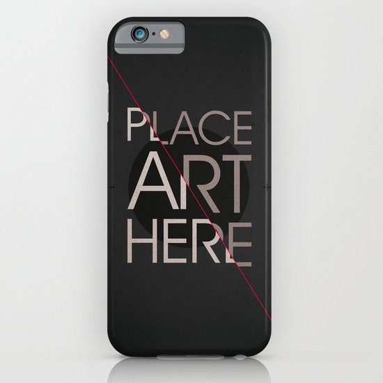 The Art Placeholder iPhone & iPod Case