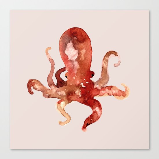 octo Canvas Print