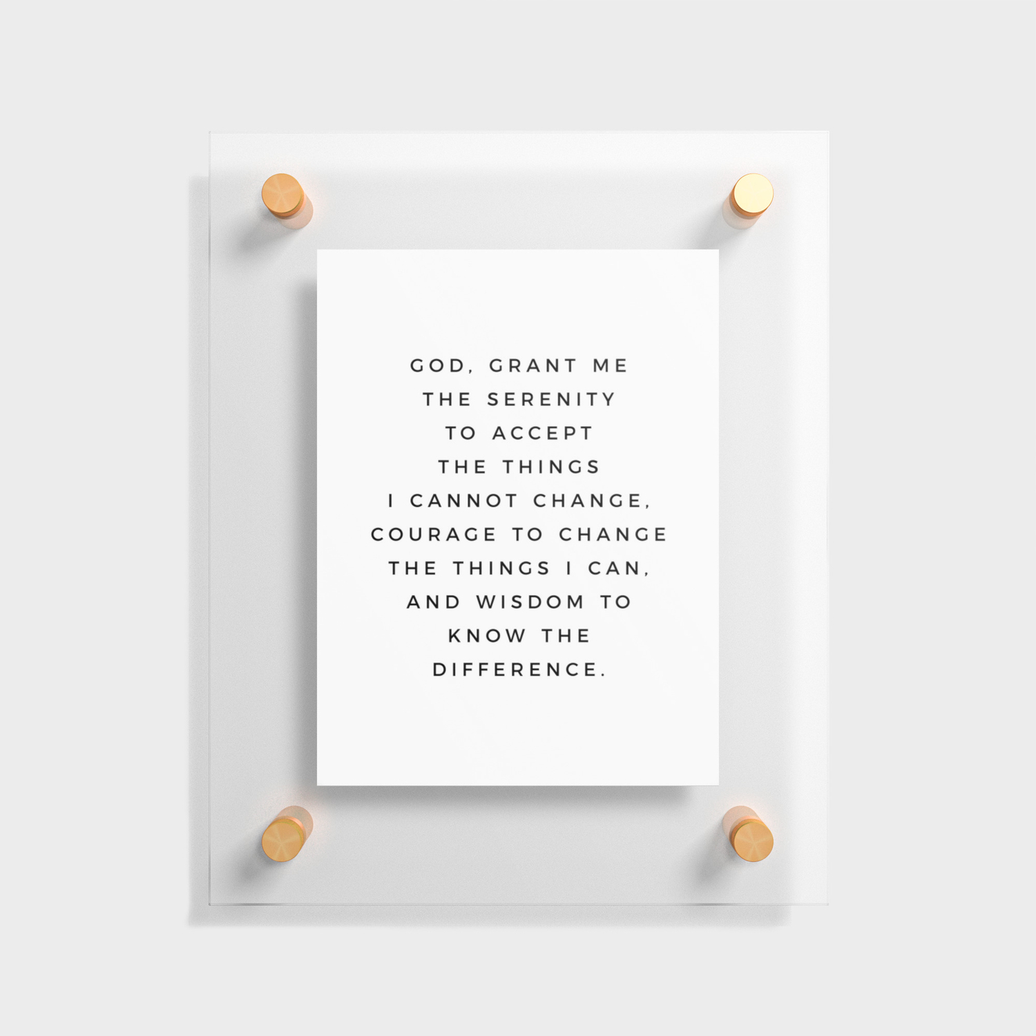 serenity prayer related quotes
