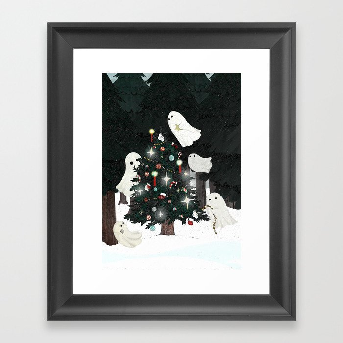 Christmas Spirits Framed Art Print