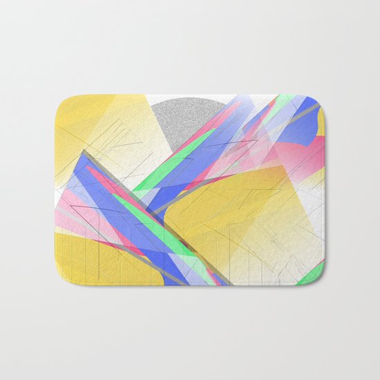 Multicolored abstract 2016 / 012 Bath Mat