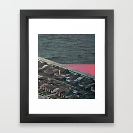 Seafoam Framed Art Print