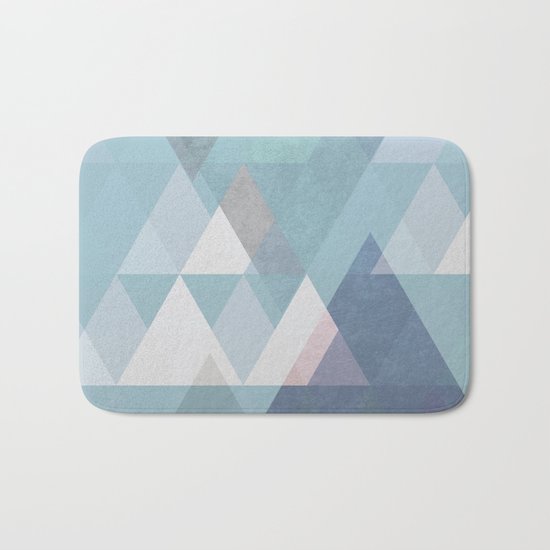 Modern Geometric II Bath Mat