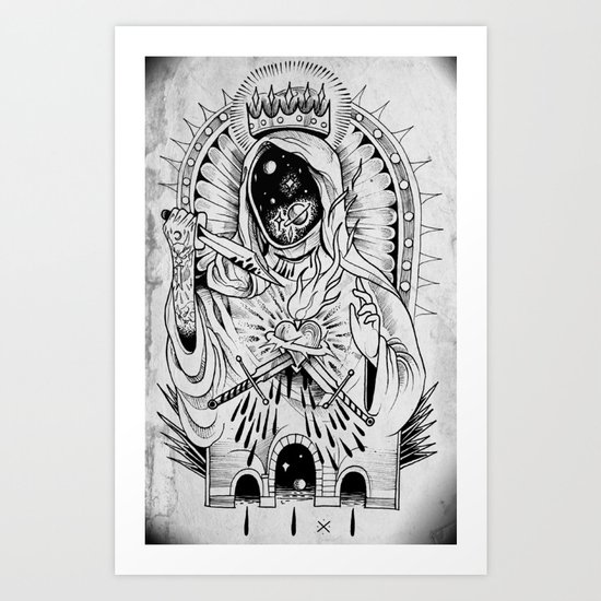 Hearts Alive Art Print