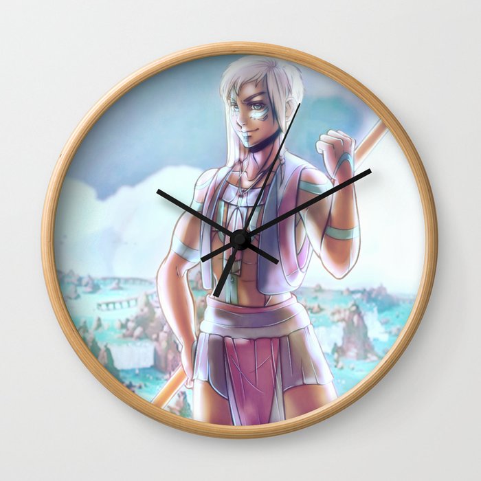 Miklos the Atlantean Wall Clock