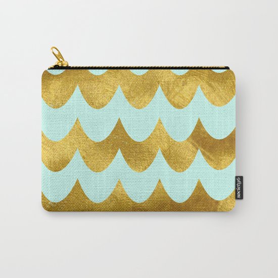 Mint Gold Foil 04 Carry-All Pouch