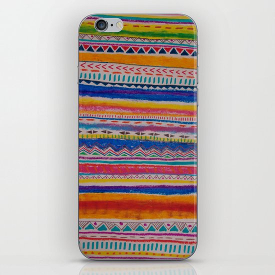 TRIBAL CRAYON / iPhone Skin