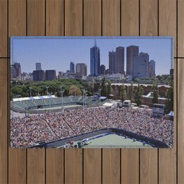 Australia Photography - Tennis Tournament In Melbourne Outdoor Rug