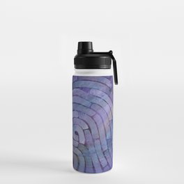 'Careful Where You Stand, In Violet' Water Bottle