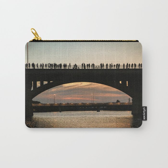 People at sunset Carry-All Pouch