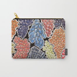 Grapes for wine lovers, gastronomy and restaurants Carry-All Pouch