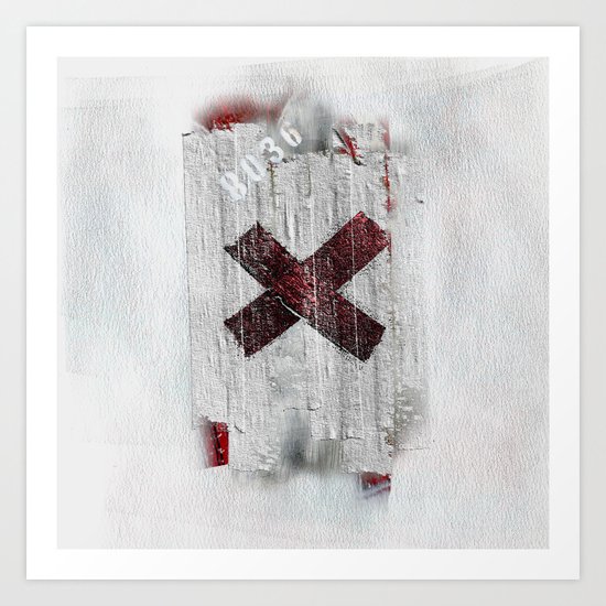 Cross my heart and hope .... Art Print