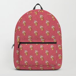 FAST FOOD / Ice Cream - pattern Backpack