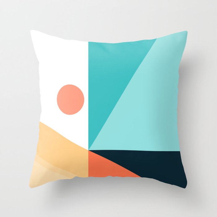 Geometric 1709 Throw Pillow