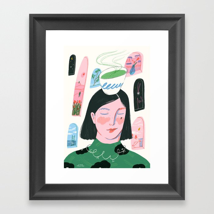 Calm Framed Art Print