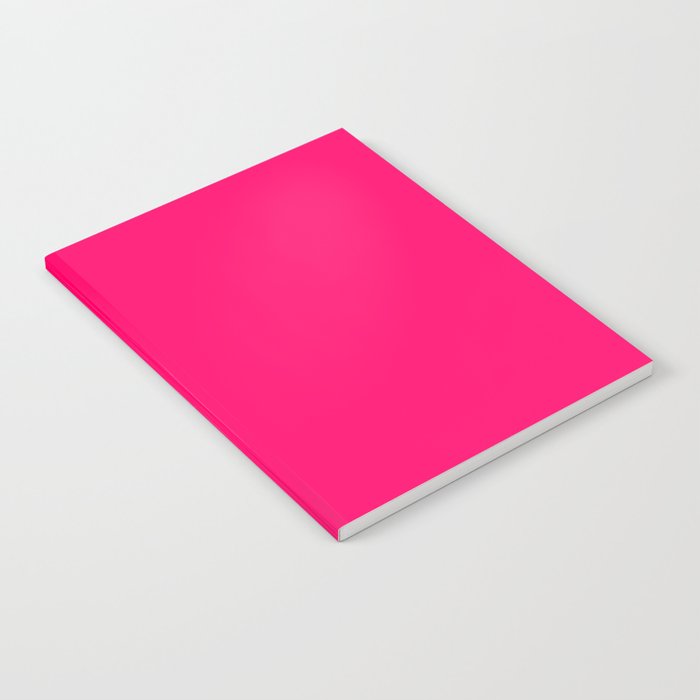 Hot Pink Color Art Print by BlushArt