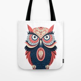 Colorful Owl Tote Bag