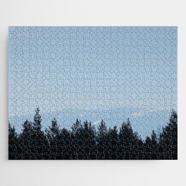 Scottish Highlands Frosty Horizon  Jigsaw Puzzle