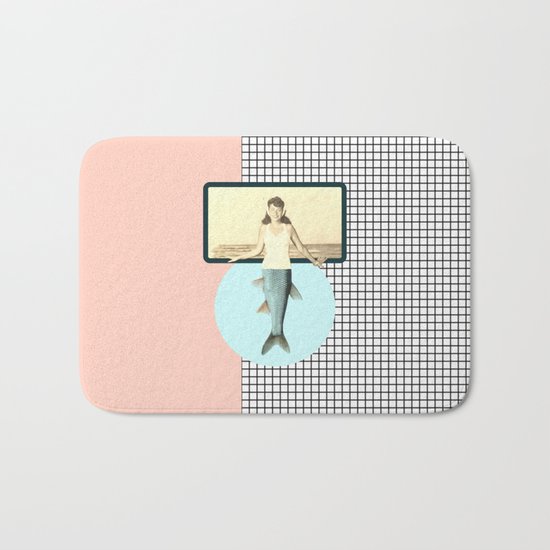 mermaid style Bath Mat