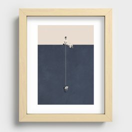 Rescue mission Recessed Framed Print