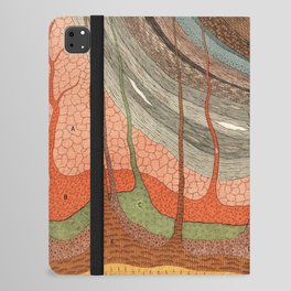 Geology Chart iPad Folio Case