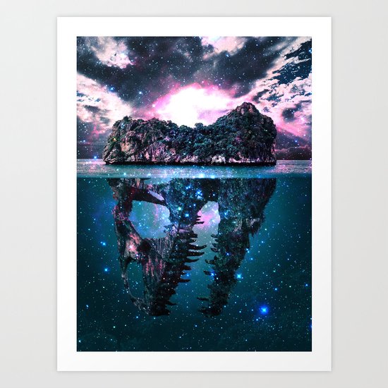 Mystery Island Art Print