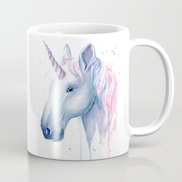 Blue Pink Unicorn Mug