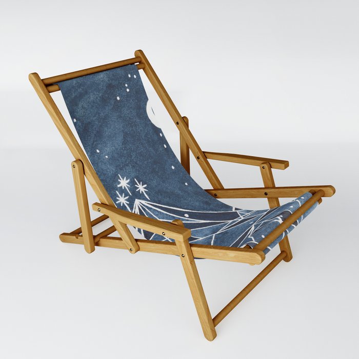 Night Court moon and stars Sling Chair