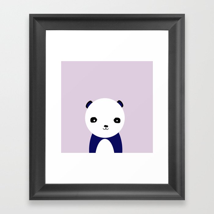 Pax, A Panda. Framed Art Print