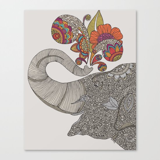 Shower of Joy Canvas Print
