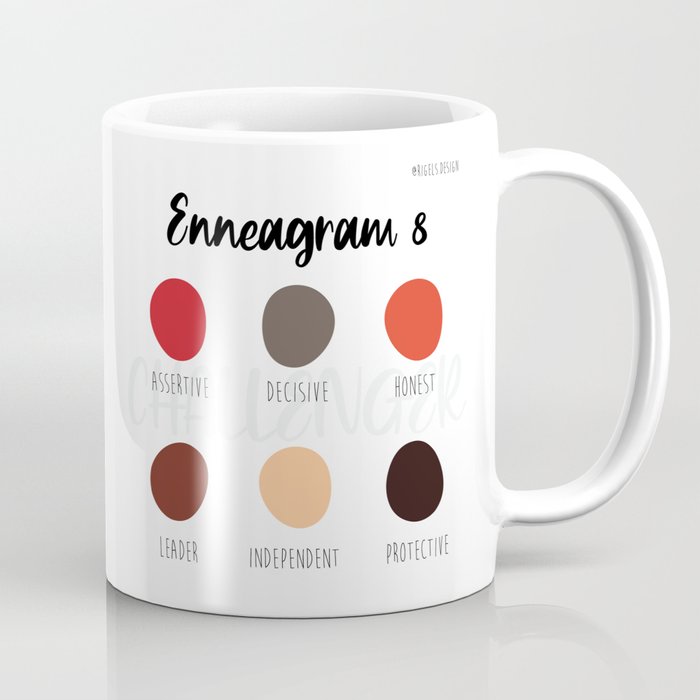 Enneagram 8 Coffee Mug
