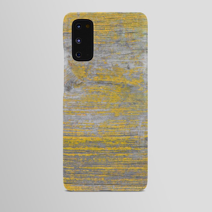 Faded Painted Wood 5 Android Case