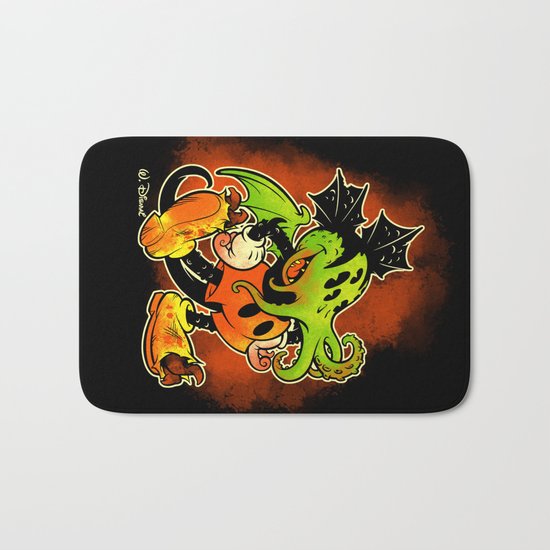 MICKTHULHU MOUSE (color) Bath Mat