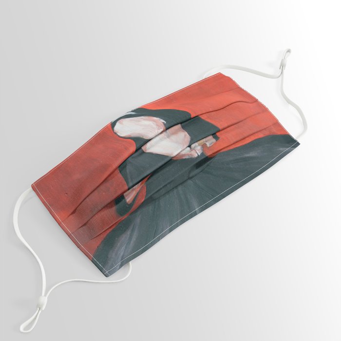 Black Swan Face Mask By Iulia Paun Art Gallery Society6