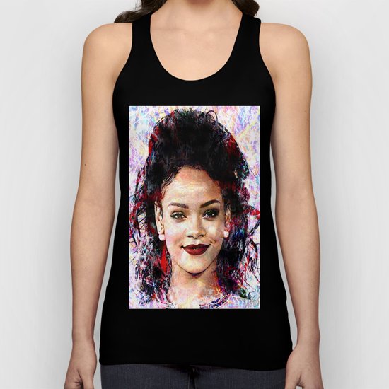 RIHANNA Unisex Tank Top