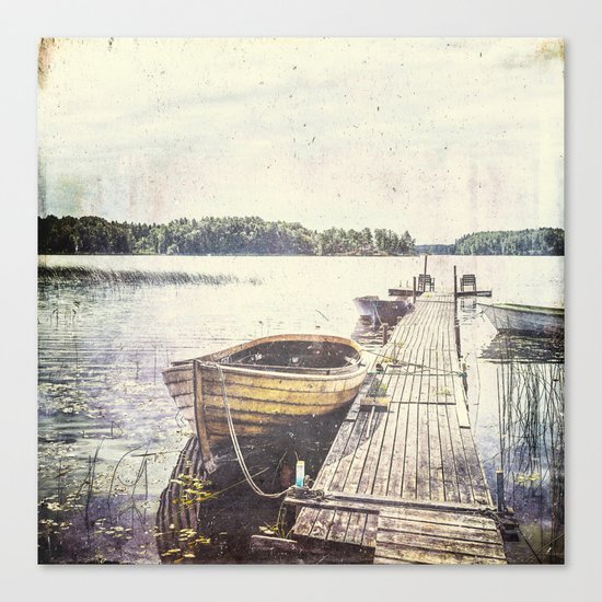 Boaty Canvas Print