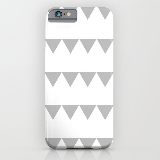 TRIANGLE BANNERS (Gray) iPhone & iPod Case